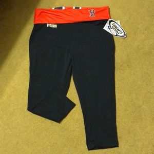 Boston Red Sox spandex capris